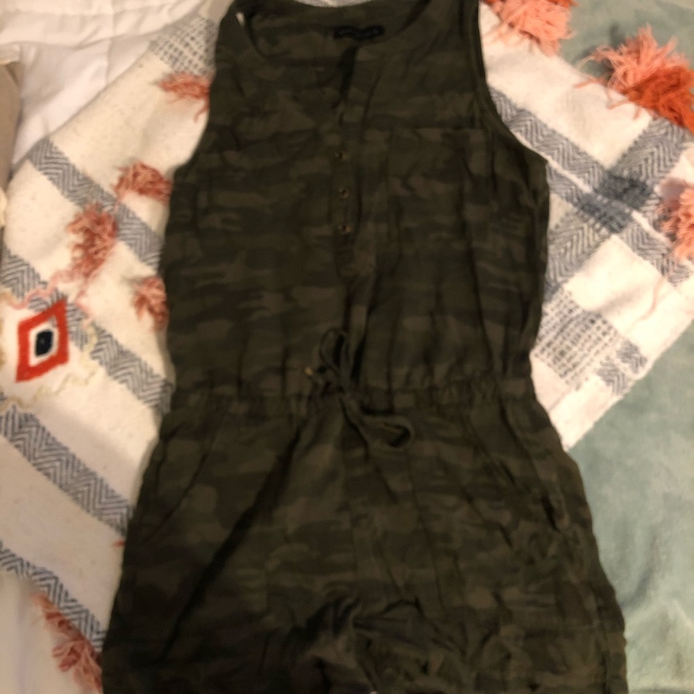 Camo XS Romper